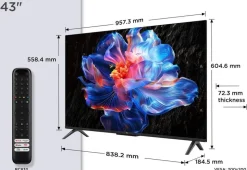 Tcl 4K HDR 43P61K GOOGLE-TV