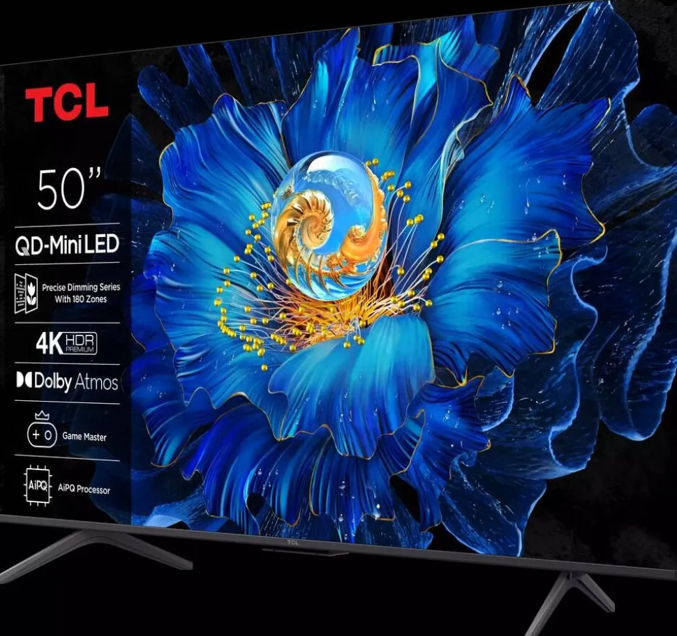 Tcl 4K QD-MINI 50C61KS 50" LED-TV