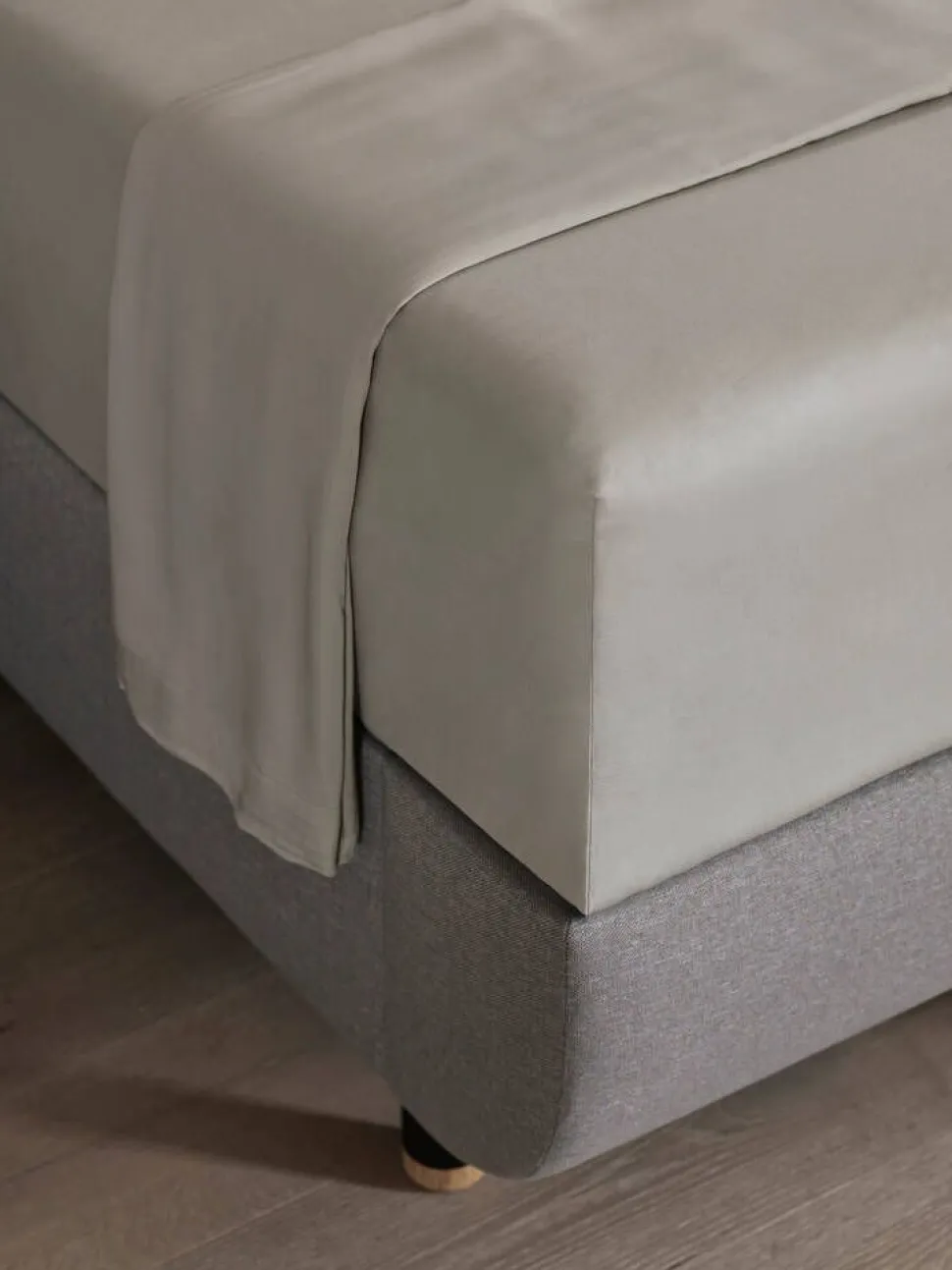 TEMPUR 100x200x30 cm muotoonommeltu lakana Silky Bamboo