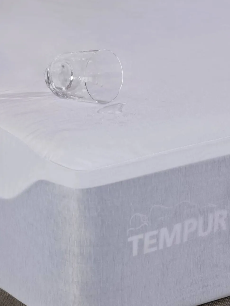 TEMPUR 90x210x31 cm muotoonommeltu suojalakana Organic Cotto