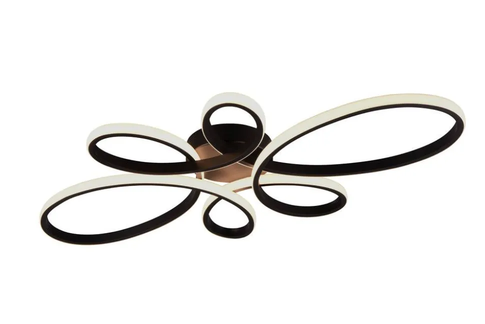 Trio Lighting kattovalaisin Fly LED 83 cm mattamusta