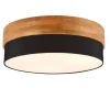Trio Lighting kattovalaisin Seasons 50 cm E27 musta/puu