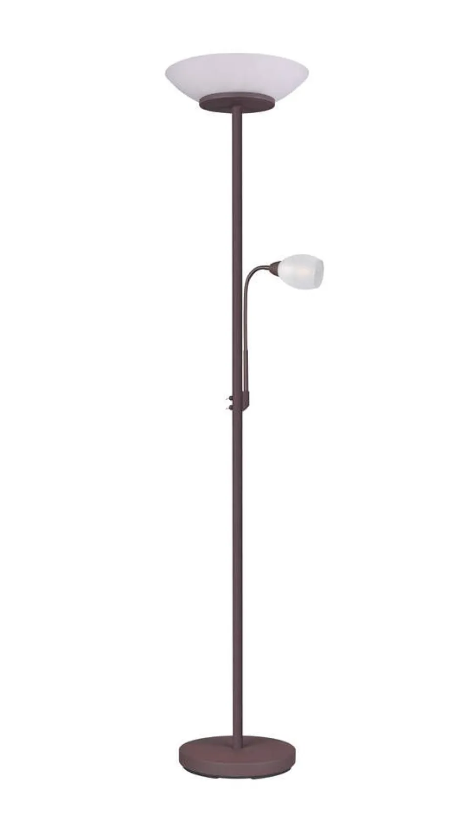 Trio Lighting lattiavalaisin Gerry E27+E14 rustiikki