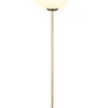 Trio Lighting lattiavalaisin Fomento E27 mattamessinki/valko