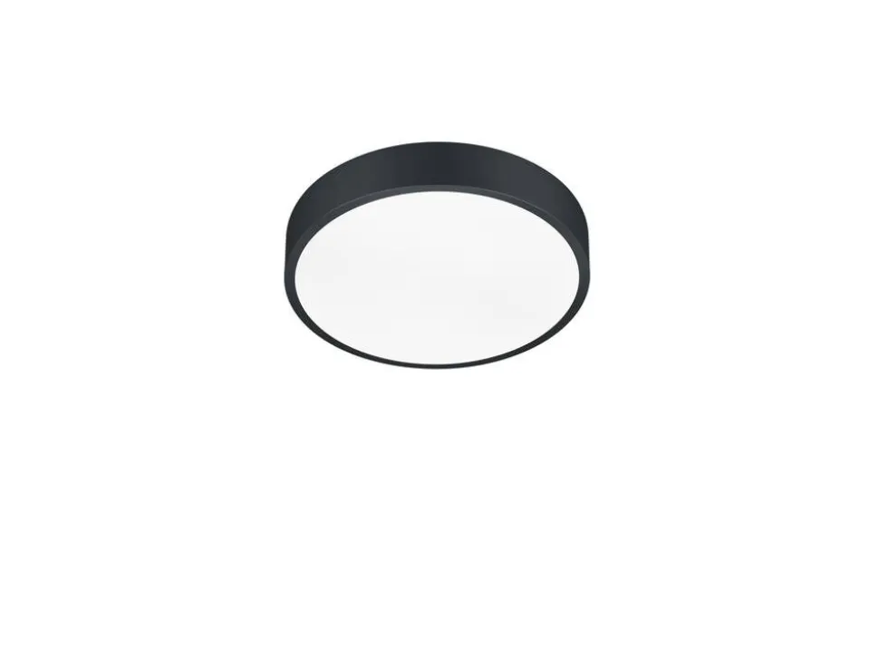 Trio Lighting LED kattovalaisin Waco 30 cm mattamusta