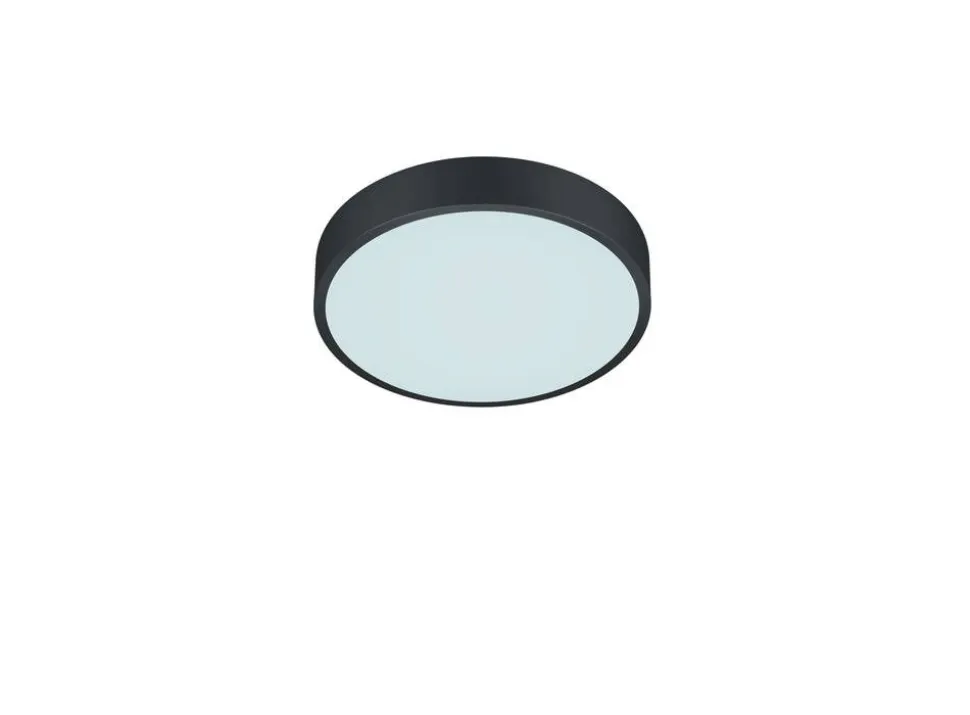 Trio Lighting LED kattovalaisin Waco 30 cm mattamusta