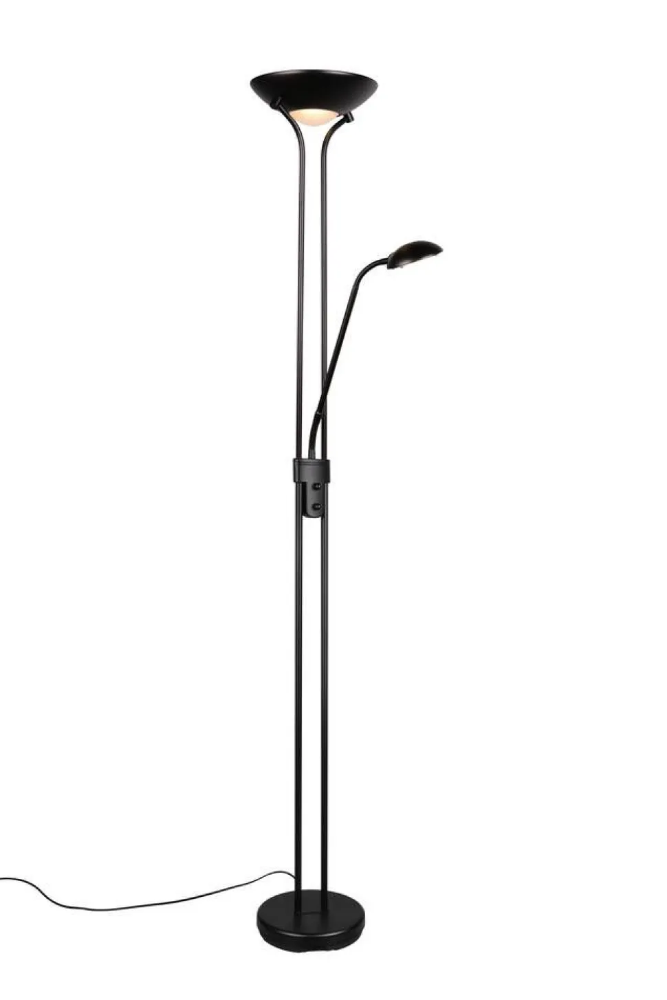 Trio Lighting LED lattiavalaisin Spock mattamusta