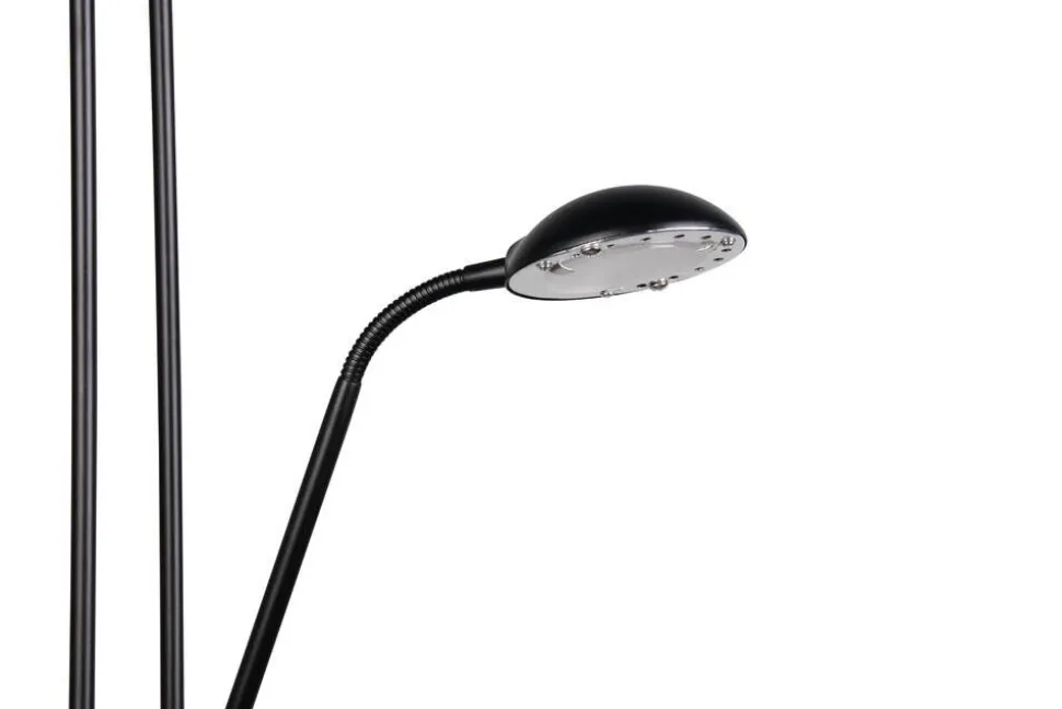 Trio Lighting LED lattiavalaisin Spock mattamusta