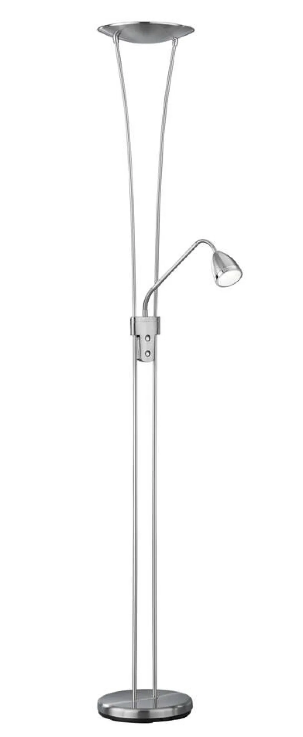 Trio Lighting LED lattiavalaisin Arizona uplighter harjattu