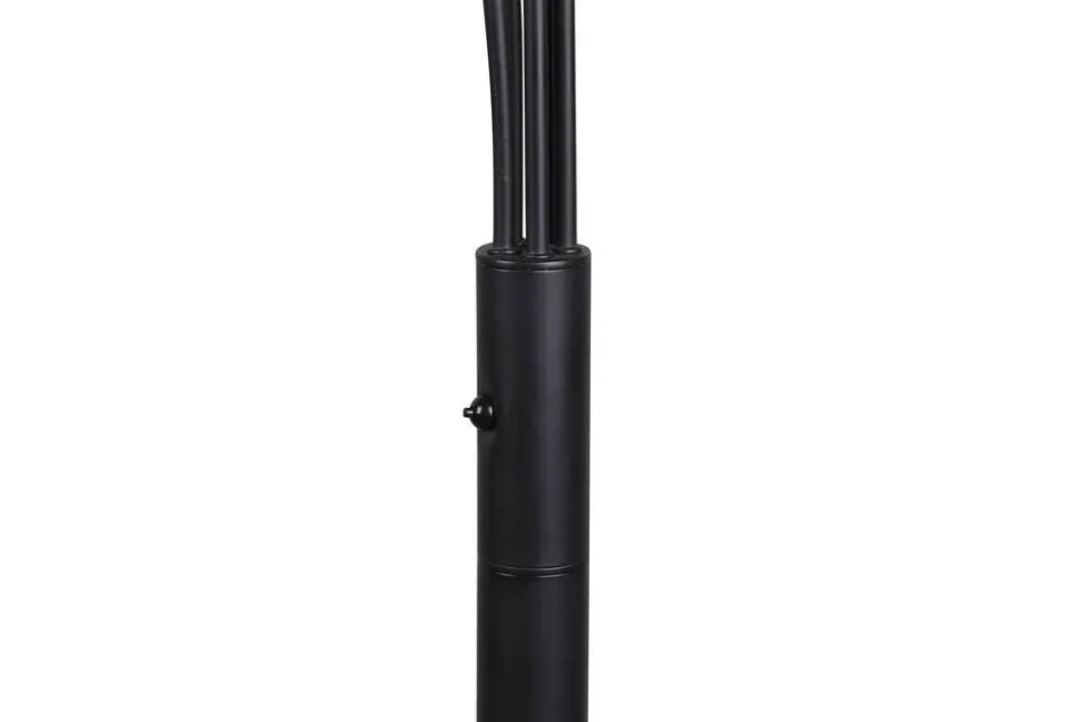 Trio Lighting LED lattiavalaisin Reed mattamusta
