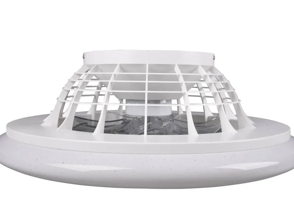 Trio Lighting LED tuuletinkattovalaisin Stralsund harmaa sta