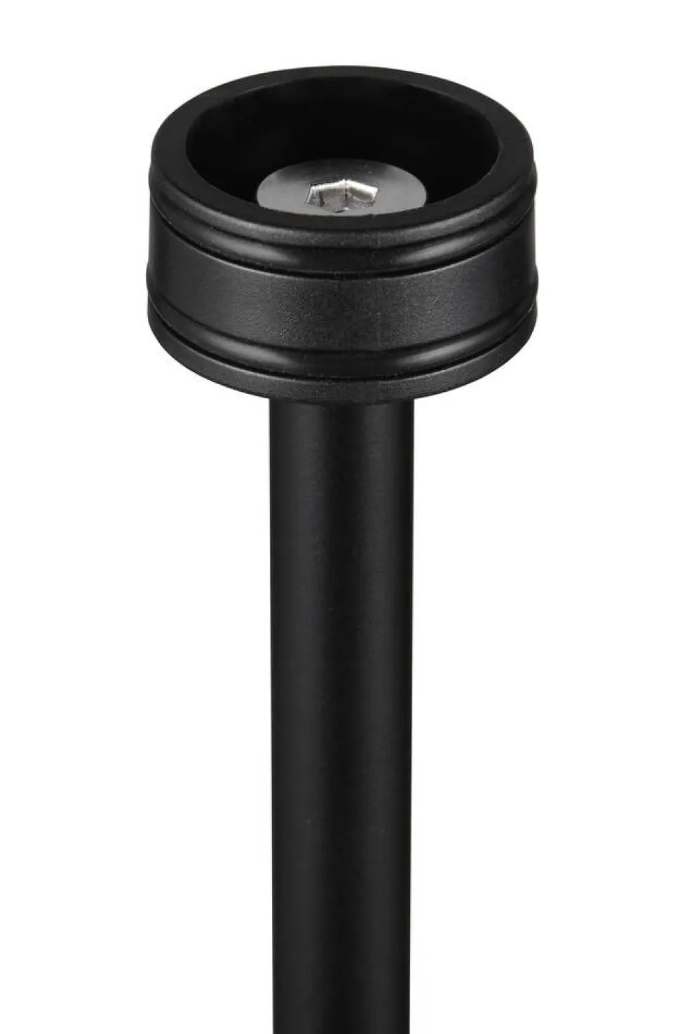 Trio Lighting LED ulkolattiavalaisin Suarez mattamusta ladat