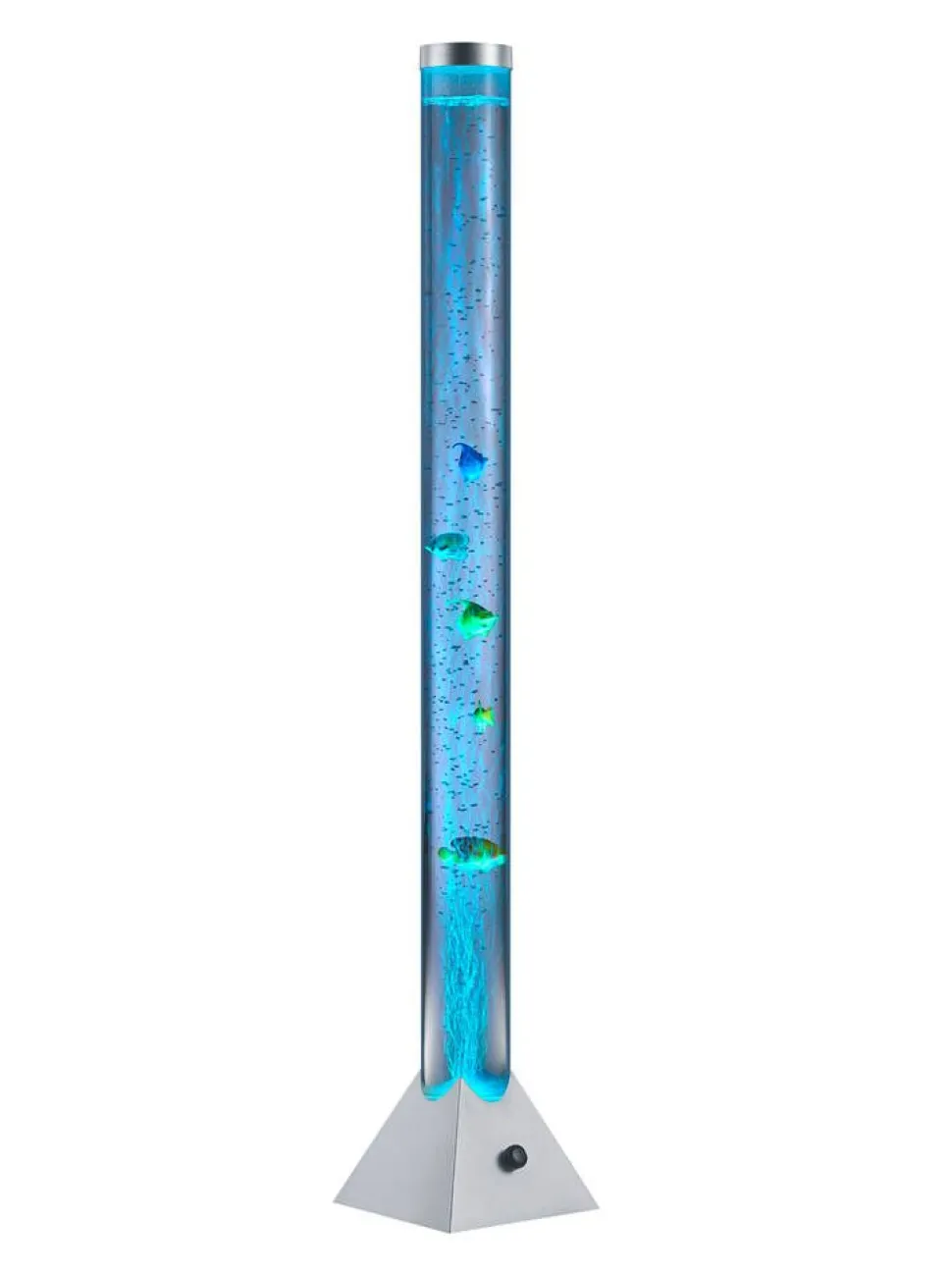 Trio Lighting LED valopylväs Motion harmaa RGB