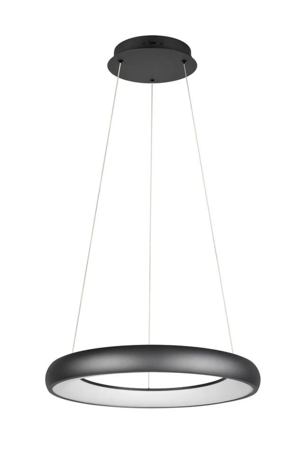 Trio Lighting riippuvalaisin Cardona LED 62 cm mattamusta