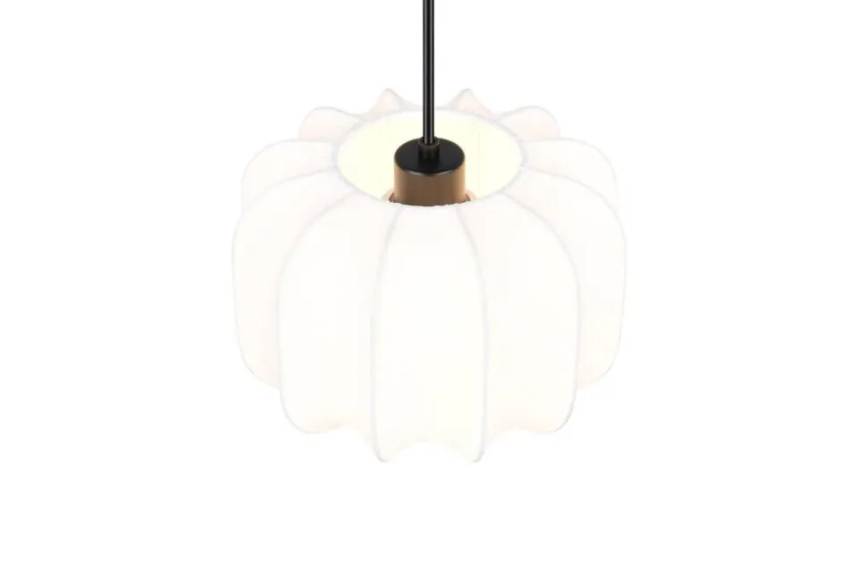 Trio Lighting riippuvalaisin Madeline 25 cm E27 valkoinen