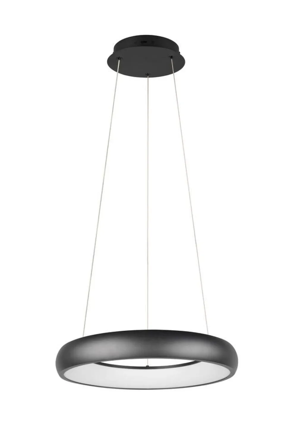 Trio Lighting riippuvalaisin Cardona LED 47 cm mattamusta