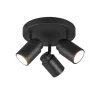 Trio Lighting spottivalaisin Angelo H2O 3-os GU10 mattamusta