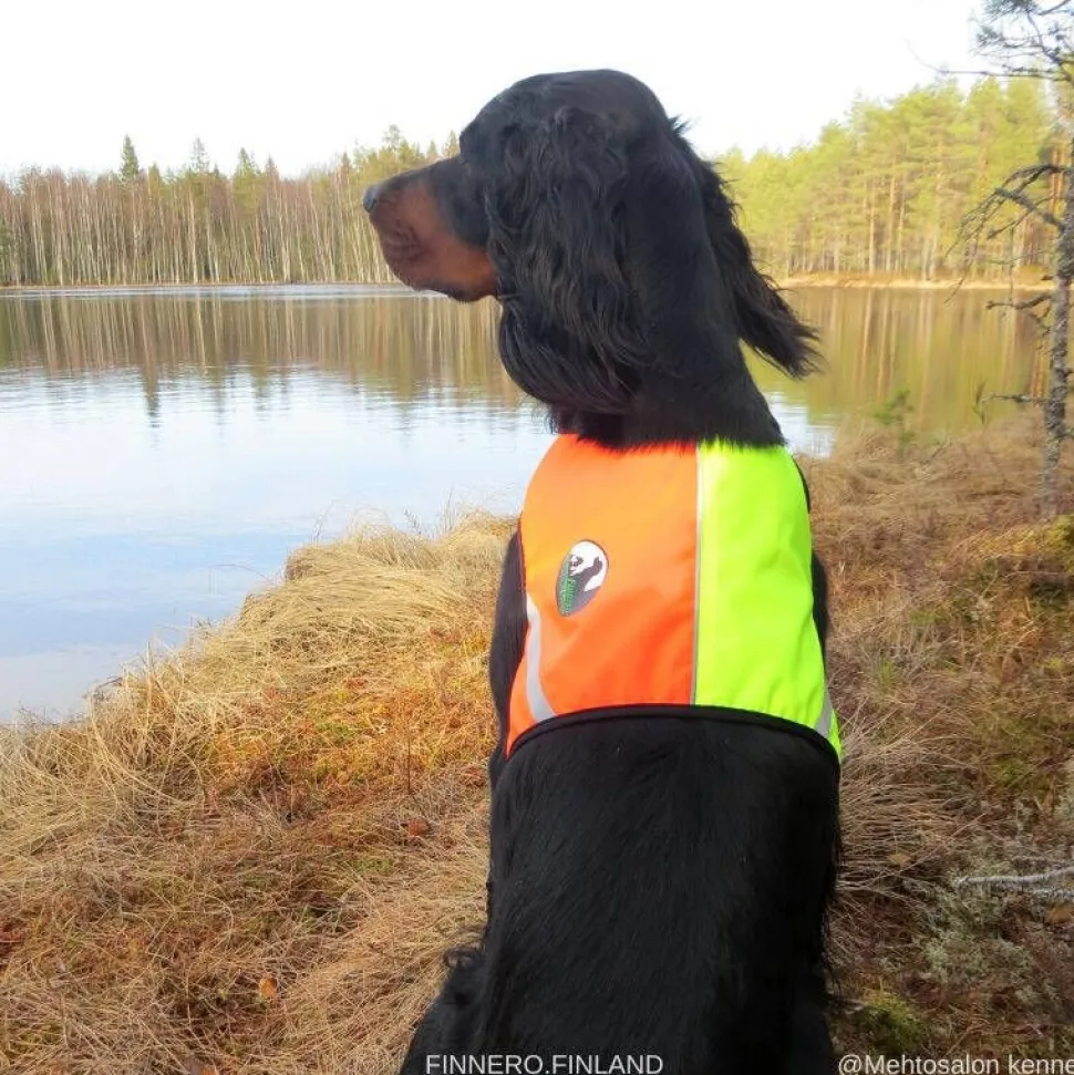 UKKO Signal Vest Metsästysliivi, punainen/keltainen, M