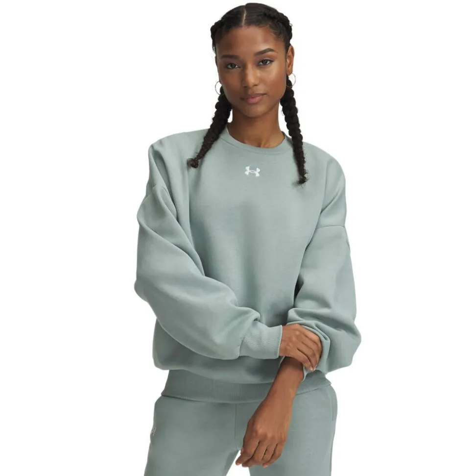 Under Armour college Rival Fleece os Crew W