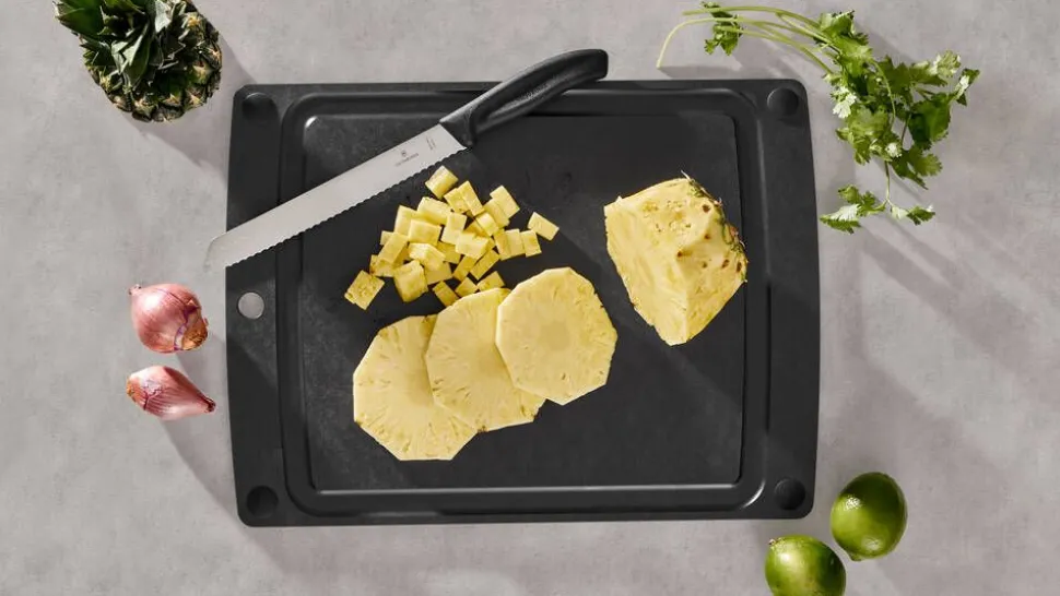 Victorinox leikkuulauta All-in-One 44,5 x 33 cm musta
