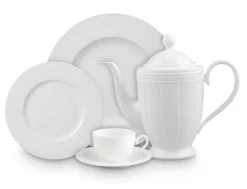 Villeroy&Boch White Pearl Kahvikannu 1,35l 6 hlö