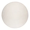 VM-Carpet Aho 72 beige, kapea pellavakantti Ø 200 cm