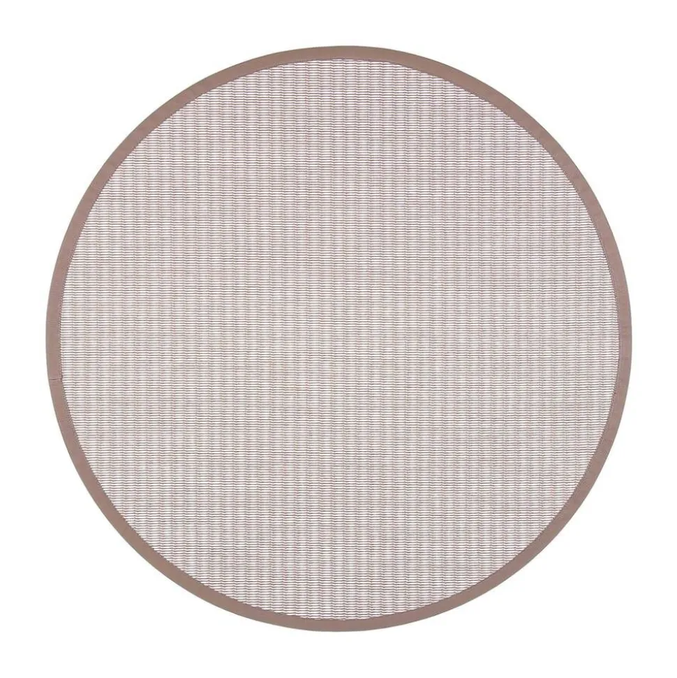 VM-Carpet Kelo beige/valkoinen 72/81 Ø 133 cm, kantti 32