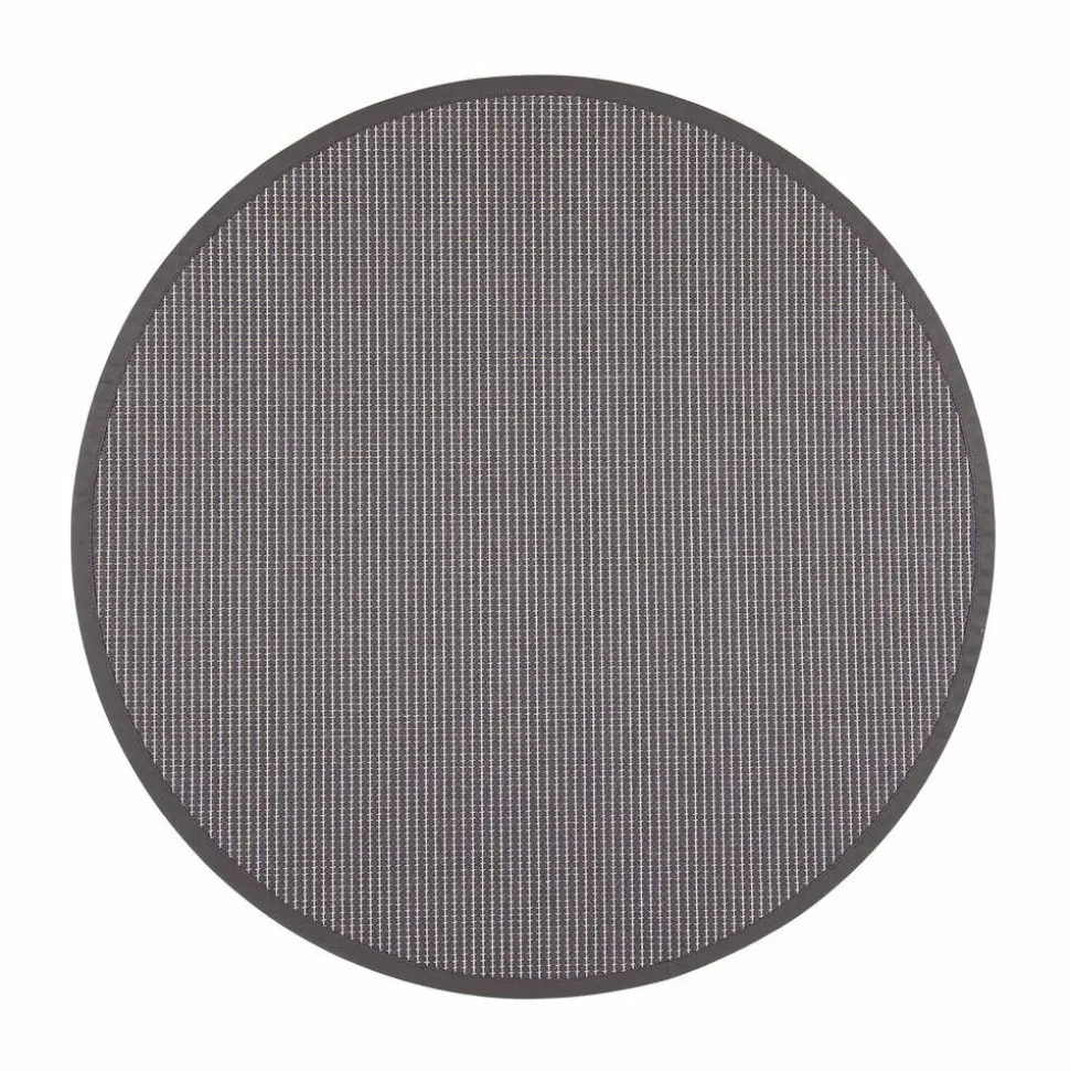 VM-Carpet Lyyra 78 tummanharmaa, Ø 160 cm, kantti 38