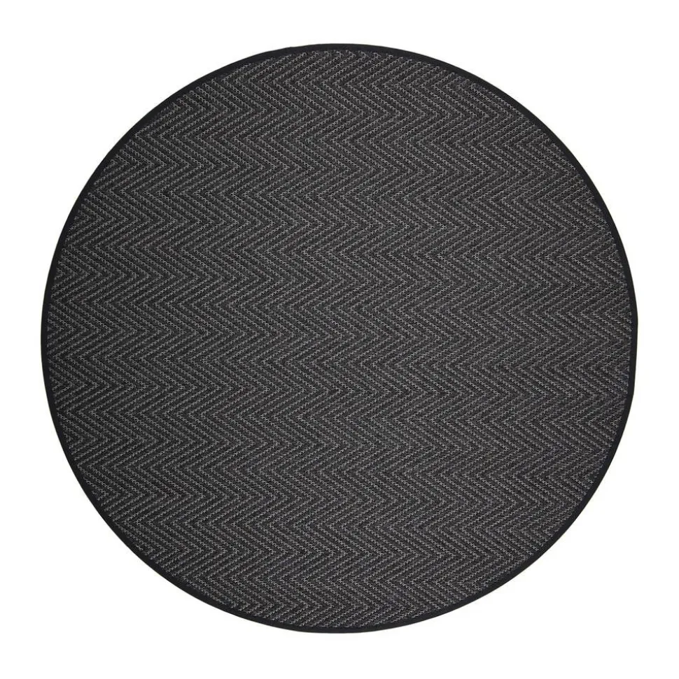 VM-Carpet matto Elsa Ø 133 cm musta