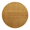 VM-Carpet matto Satine ø 200 cm 371 keltainen