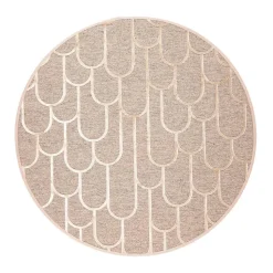 VM-Carpet Paanu, 1 beige, Ø 133 cm