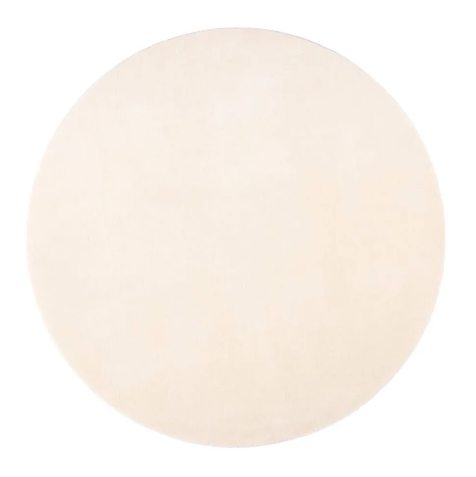 VM-Carpet Puuteri 102 valkoinen, Ø 133 cm, kantti 5406