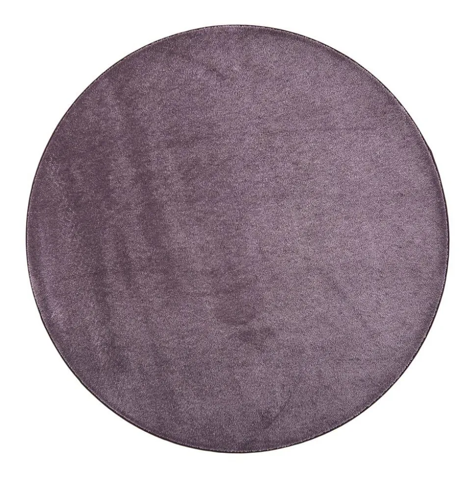 VM-Carpet Satine 001 lila, Ø 200 cm, kantti 5881