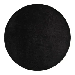 VM-Carpet Satine 800 musta, Ø 160 cm, kantti 5460