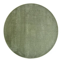 VM-Carpet Satine 572 vihreä, Ø 200 cm, kantti 5784