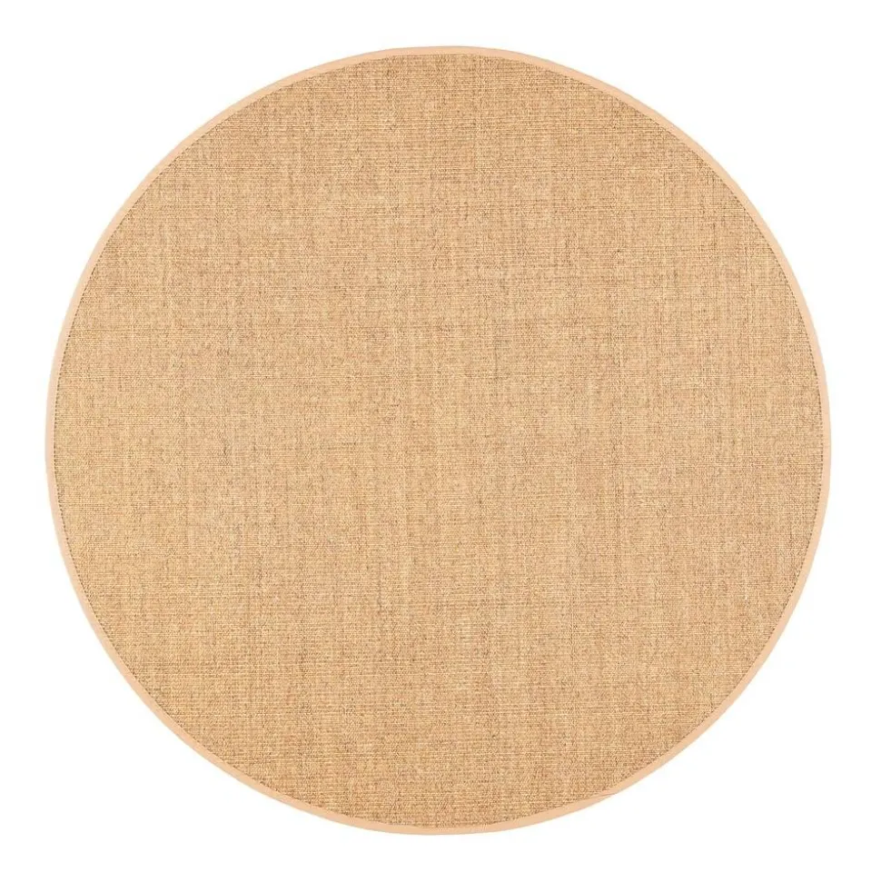 VM-Carpet Sisal, 50 natur, Ø 133 cm, kantti 32 B