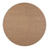 VM-Carpet Sisal, 85 taupe, Ø 240 cm, kantti 25 B