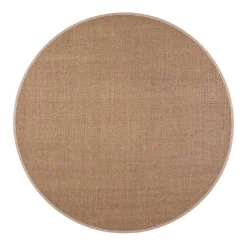 VM-Carpet Sisal, 85 taupe, Ø 133 cm, kantti 25 B