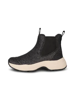 Woden nilkkurit Silje Glitter Black