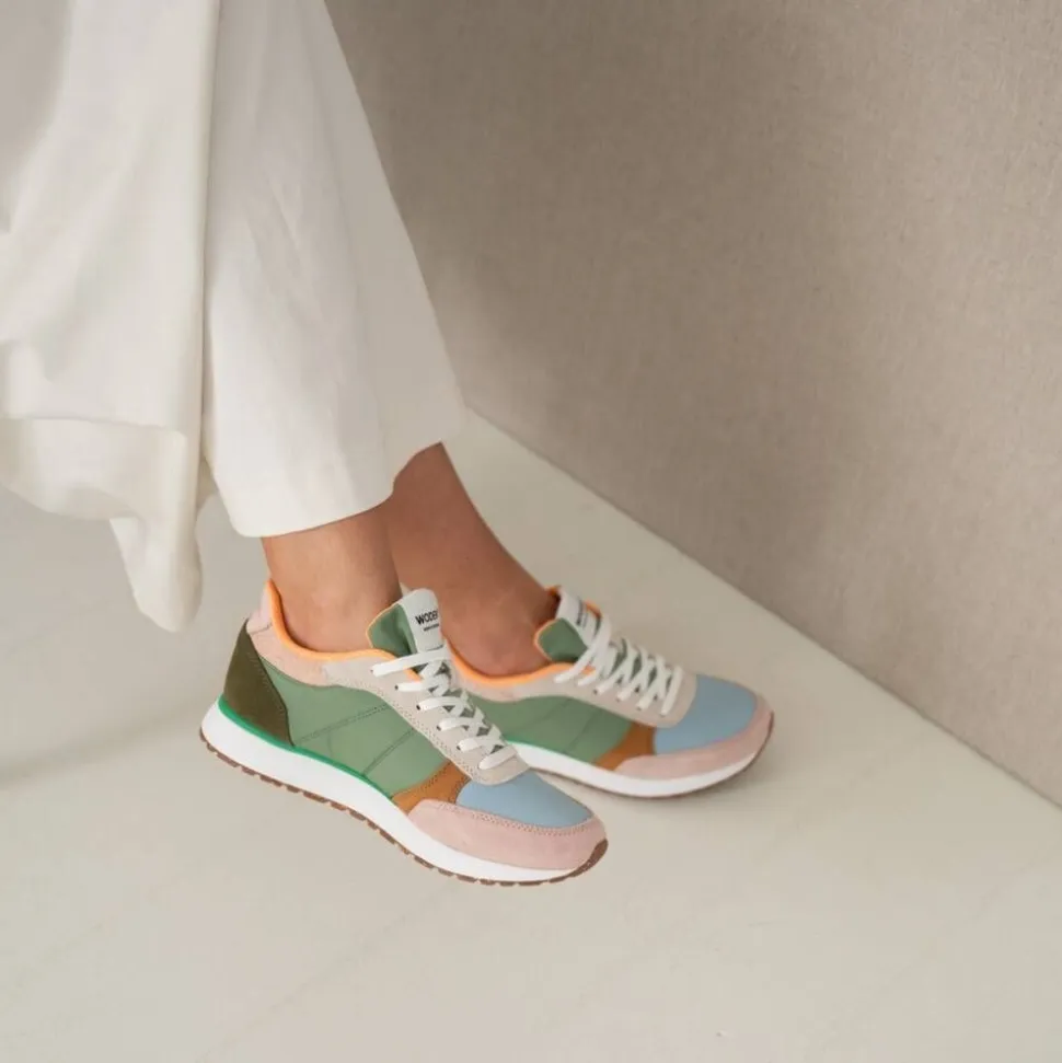 Woden sneakerit Ronja Algae Multi